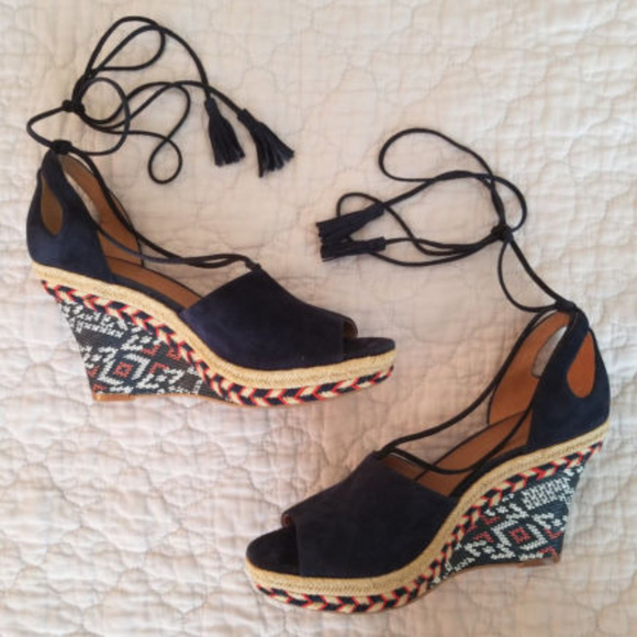 CAbi Shoes - Cabi Isla Wedge- size 8